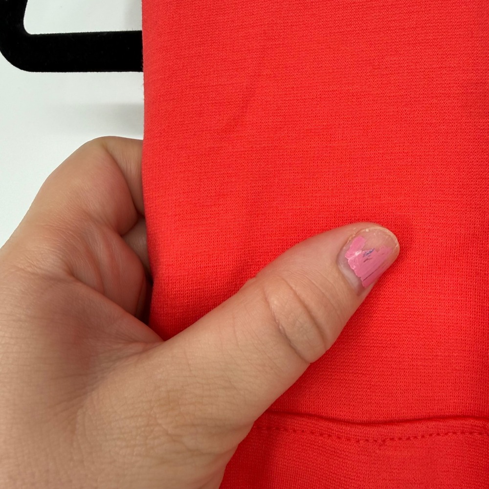 CLASSIQUES ENTIER CORAL RED SHEATH DRESS SIZE 12 - Picture 4 of 9